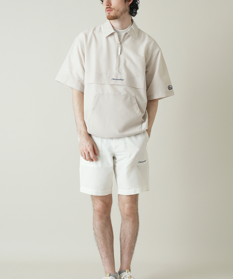 ゴルフウェア ショートパンツ シアサッカーイージーHP 7AL035