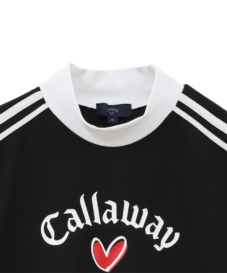 【新品・未使用品】Callaway 半袖シャツ ホワイト　ラブキャロウェイ Callaway キャロウェイ レディース ゴルフウェア 半袖シャツ 春