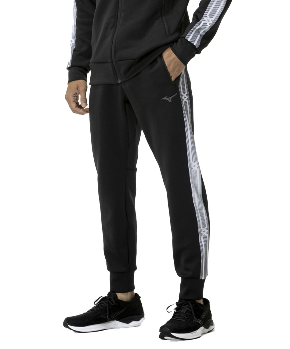 ミズノ(MIZUNO) スウェットジョガーパンツ ストレッチスウェットパンツ