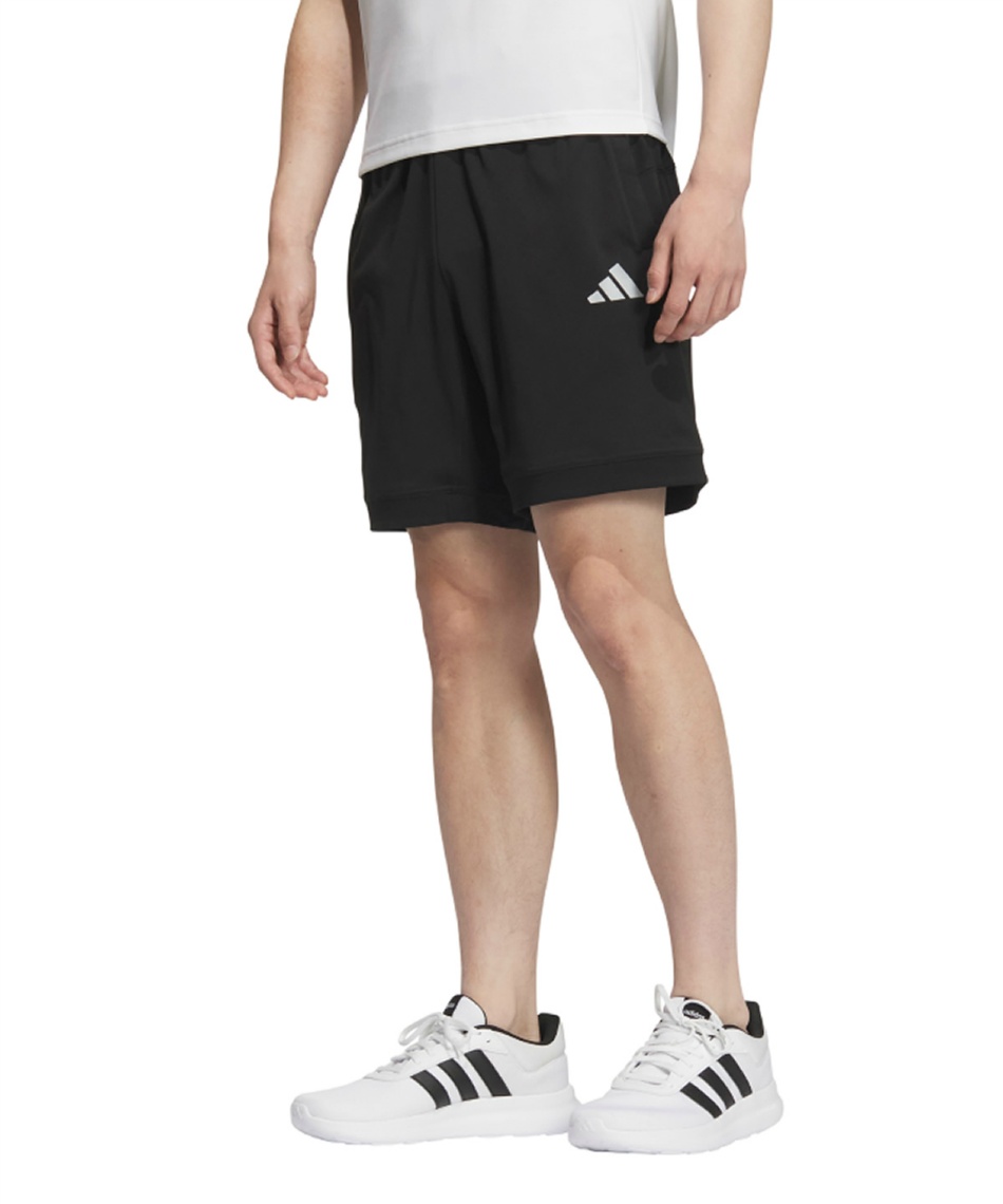 adidasハーフデニム adidas デニム ハーフパンツ - メルカリ
