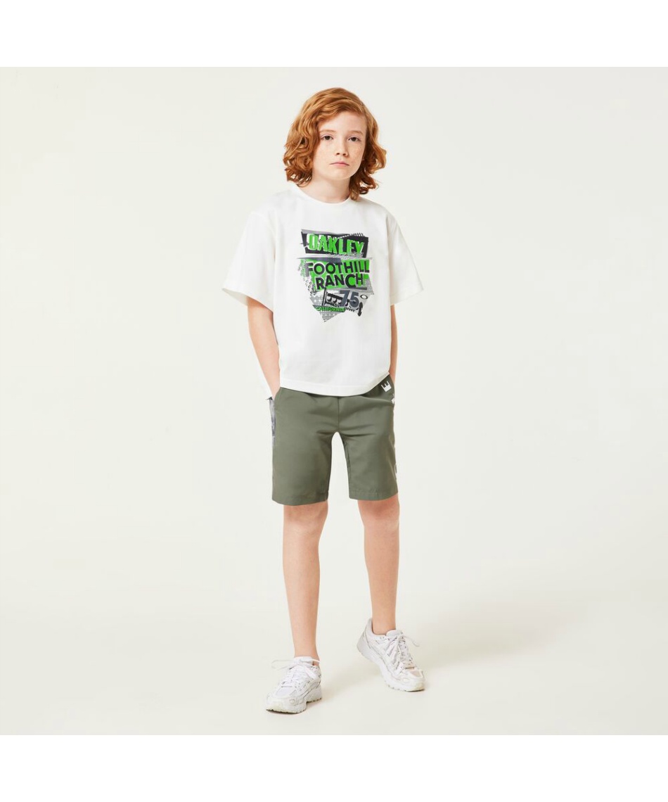 90s Oakley Tシャツ 短丈 オークリー（OAKLEY）（キッズ）ジュニア TC 半袖 90S Tシャツ
