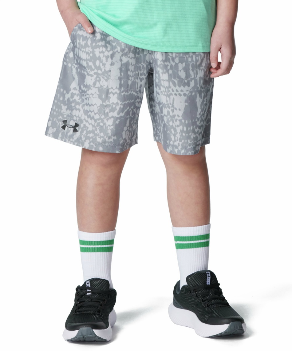 ショートパンツ UA TECH WOVEN PRINTED SHORTS1377263-025 | スポーツ