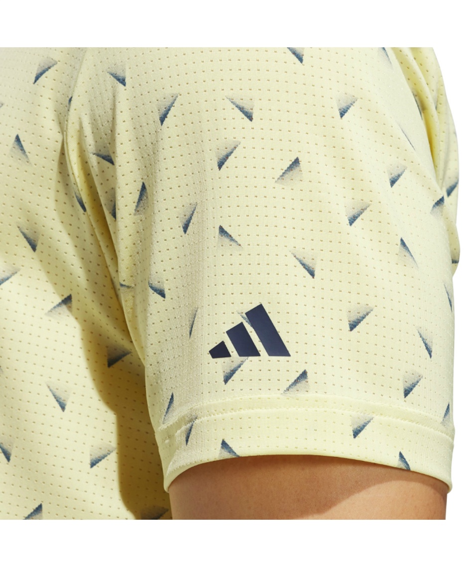 アディダス(adidas) ゴルフウェア ポロシャツ 半袖 メッシュ総柄