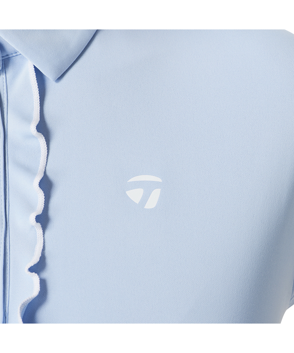 hpi ☆【TAYLORMADE 】ホワイト ポロ☆フリルシャツ ウィメンズ】 T-ICEフリルドC/Sポロ｜APPAREL | TaylorMade Golf