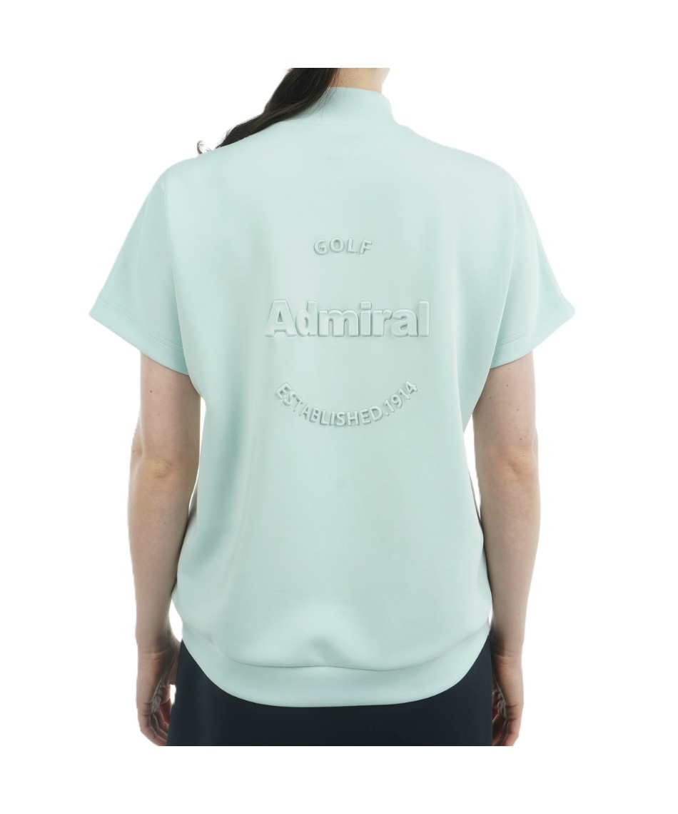 アドミラル(Admiral) ゴルフウェア 半袖シャツ エンボスロゴ