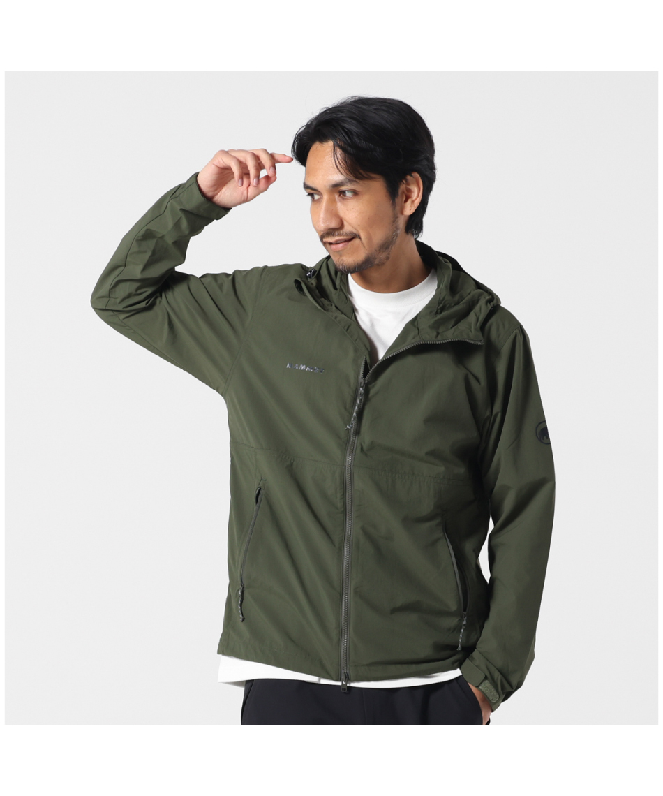 アウトドア ジャケット Hiking WB Hooded Jacket AF Men 1012-00391