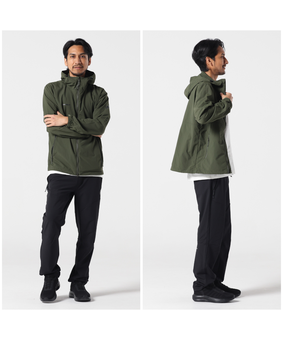 アウトドア ジャケット Hiking WB Hooded Jacket AF Men 1012-00391