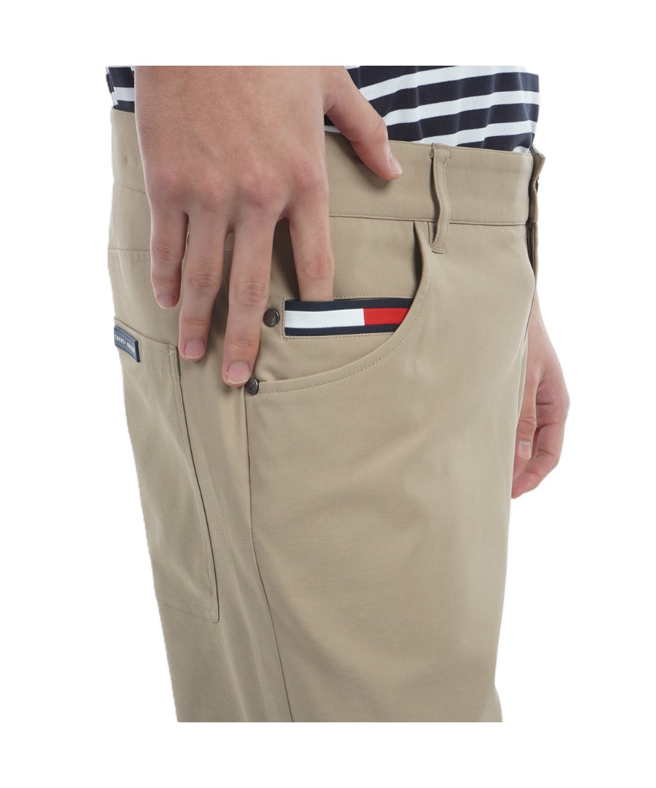 最終値下げ‼️トミーヒルフィガー　ゴルフウェア　レディース　パンツ　M ベージュ トミーヒルフィガーゴルフ(TOMMY HILFIGER GOLF) パンツ
