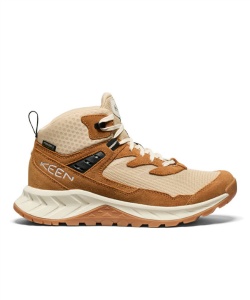 獲得ポイント190pt 【送料無料】キーン(KEEN) トレッキングシューズ 防水 ミッドカット ハイトレイル ミッド ウォータープルーフ 防水ハイキングシューズ 1030348 レディース SA/CH 23.0