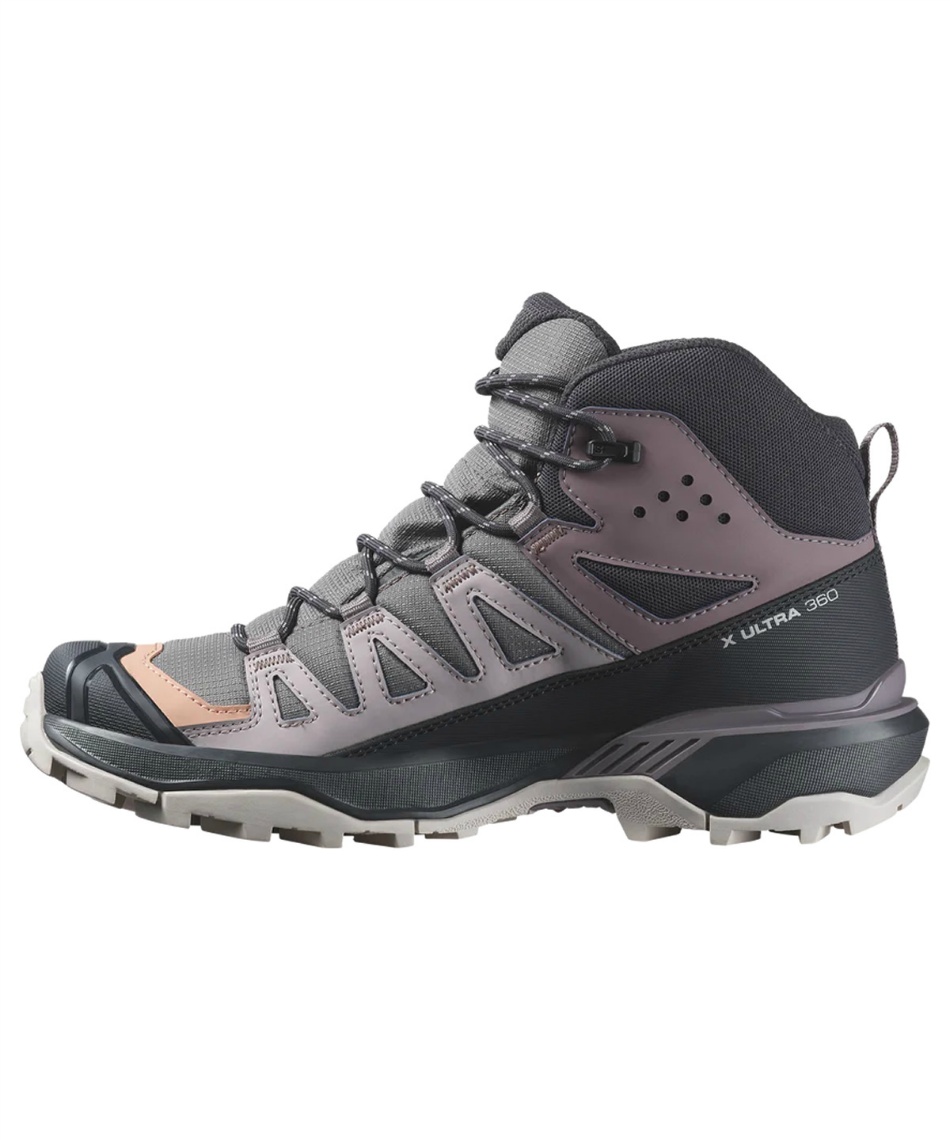 サロモン(SALOMON) トレッキングシューズ ゴアテックス ミッドカット Xウルトラ 360 X ULTRA 360 GORE-TEX L47448700 5