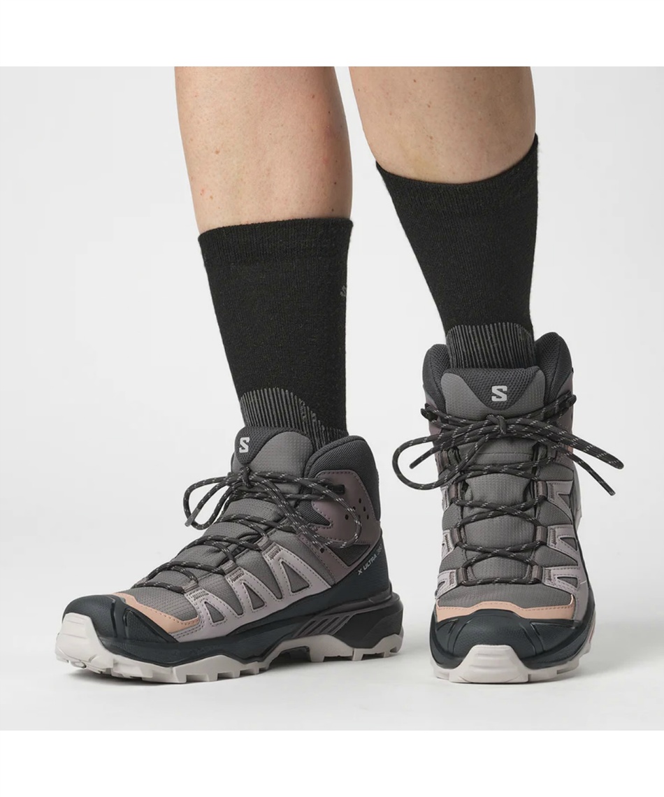 サロモン(SALOMON) トレッキングシューズ ゴアテックス ミッドカット Xウルトラ 360 X ULTRA 360 GORE-TEX L47448700 7