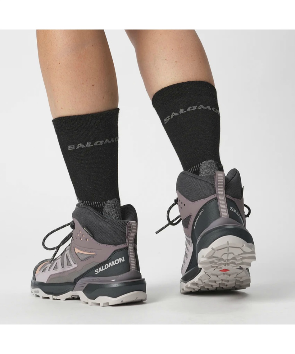 サロモン(SALOMON) トレッキングシューズ ゴアテックス ミッドカット Xウルトラ 360 X ULTRA 360 GORE-TEX L47448700 8