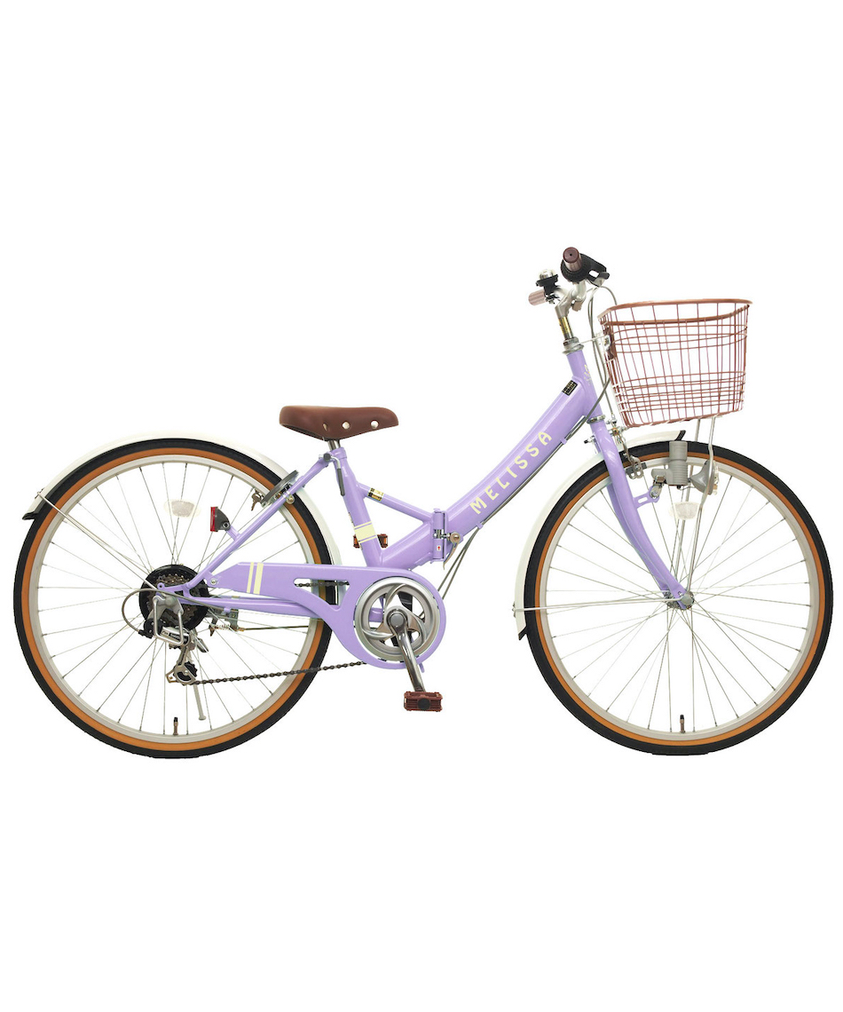 メーカー直送】 折りたたみ自転車 折りたたみジュニア用自転車 MELISSA