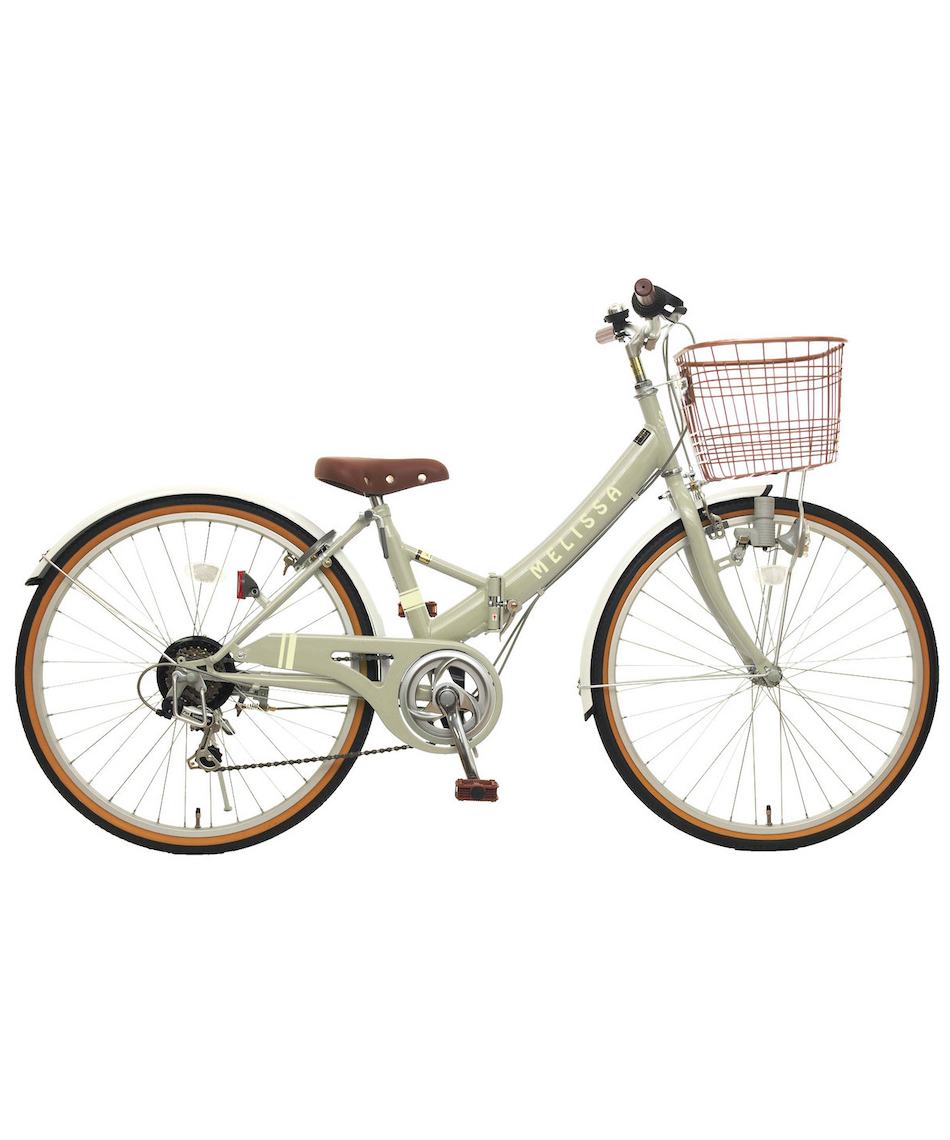 メーカー直送】 折りたたみ自転車 折りたたみジュニア用自転車 MELISSA
