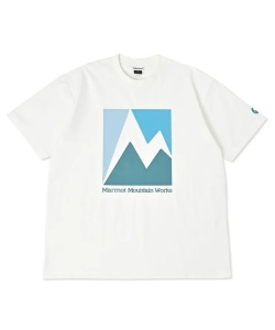�l���|�C���g55pt �y���������z�}�[���b�g(Marmot) T�V���c ���� Crack T-Shirs MTSS25MST063-WHITE �y�������K�i�z �����Y WHITE L