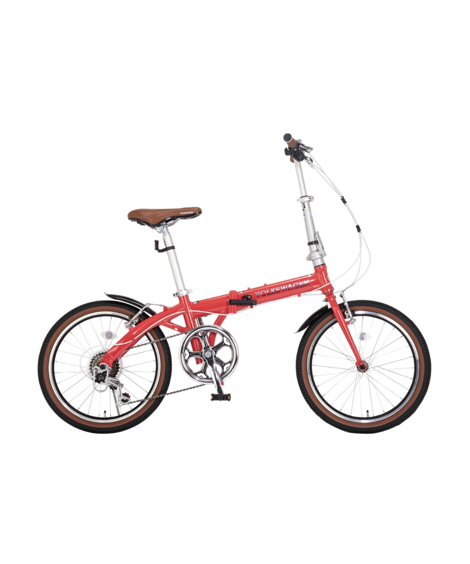 折りたたみ自転車 VW-FDB206ALSL-OT 【メーカー直送】 【ご自宅配送