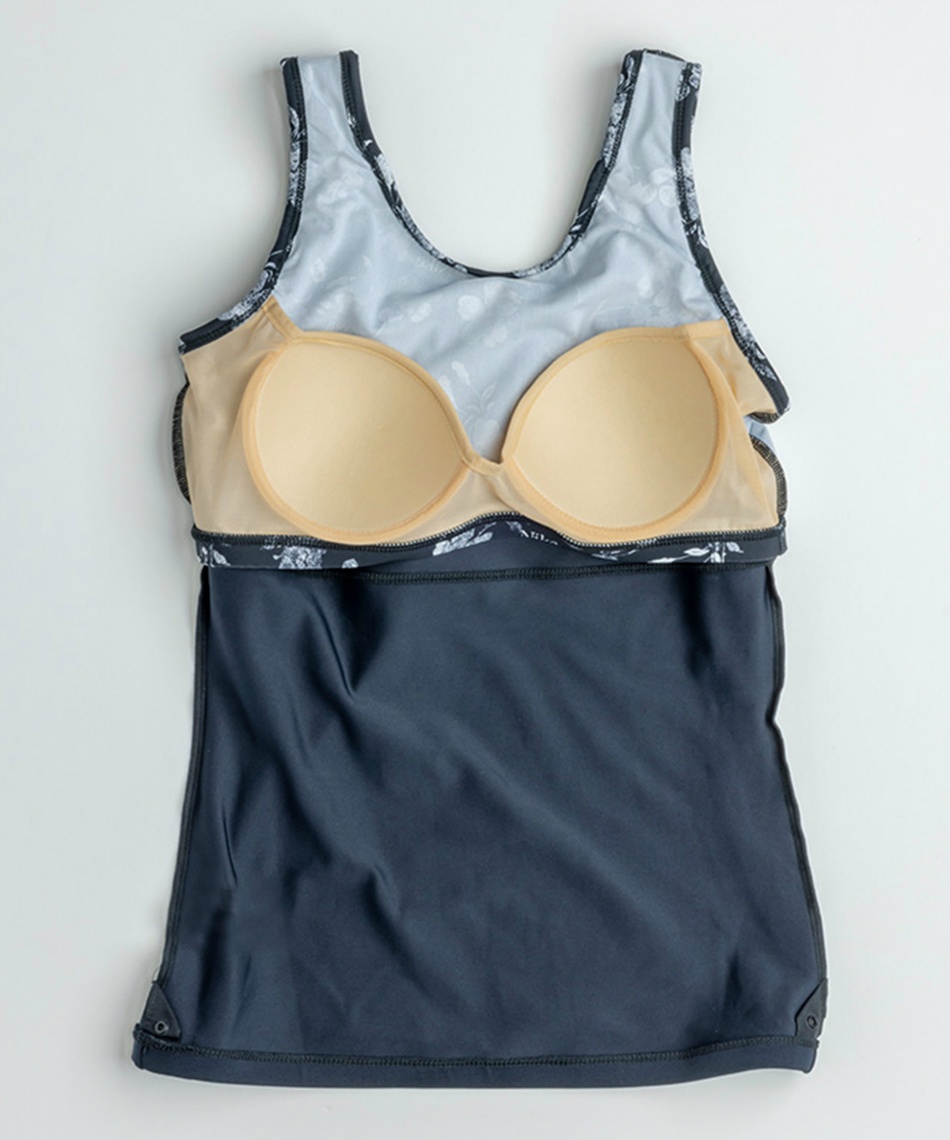 NIKE - NIKE ナイキ ブラトップ レギンス セット 水色 NIKE 【NIKE SWIM公式】ナイキ FA25 袖なしレギンスセパレーツ