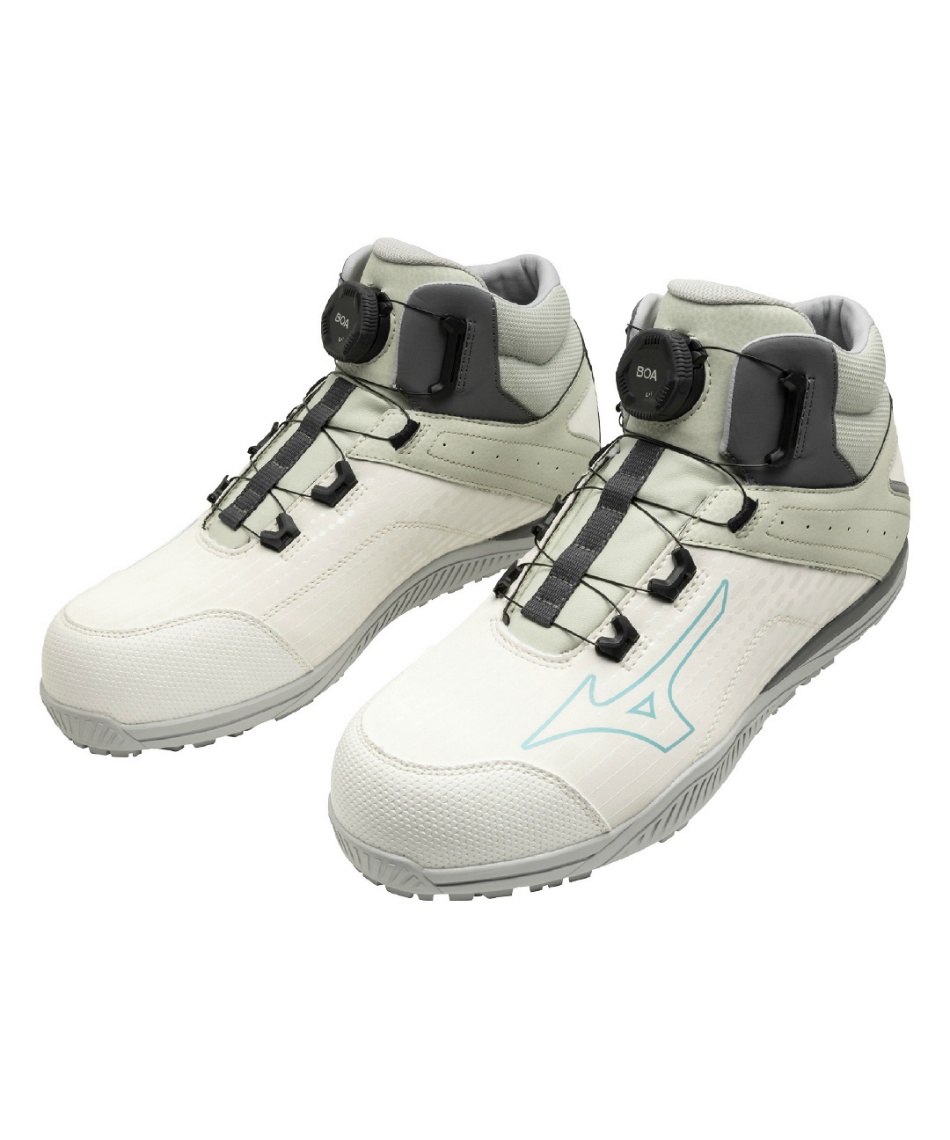 【美品】 mizuno GOLF メンズ BOA搭載 人気 定価2.7万円 オールマイティ ミズノ 安全靴 新作 スニーカー BOA搭載 MIZUNO