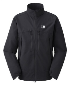 karrimor ブラック マウンテンパーカー S　ソフトシェル ナノ・ユニバースkarrimor別注ソフトシェルマウンテンパーカー