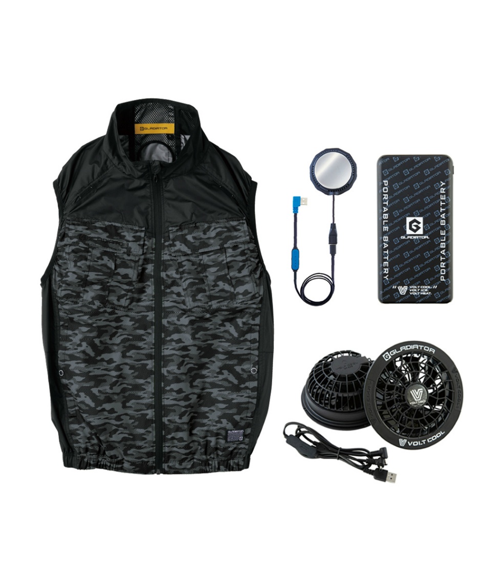 空調服、ペルチェクール&ホットベスト。あ Amazon.co.jp: [ボルトクール] 空調服 VCライト+ペルチェ ベスト