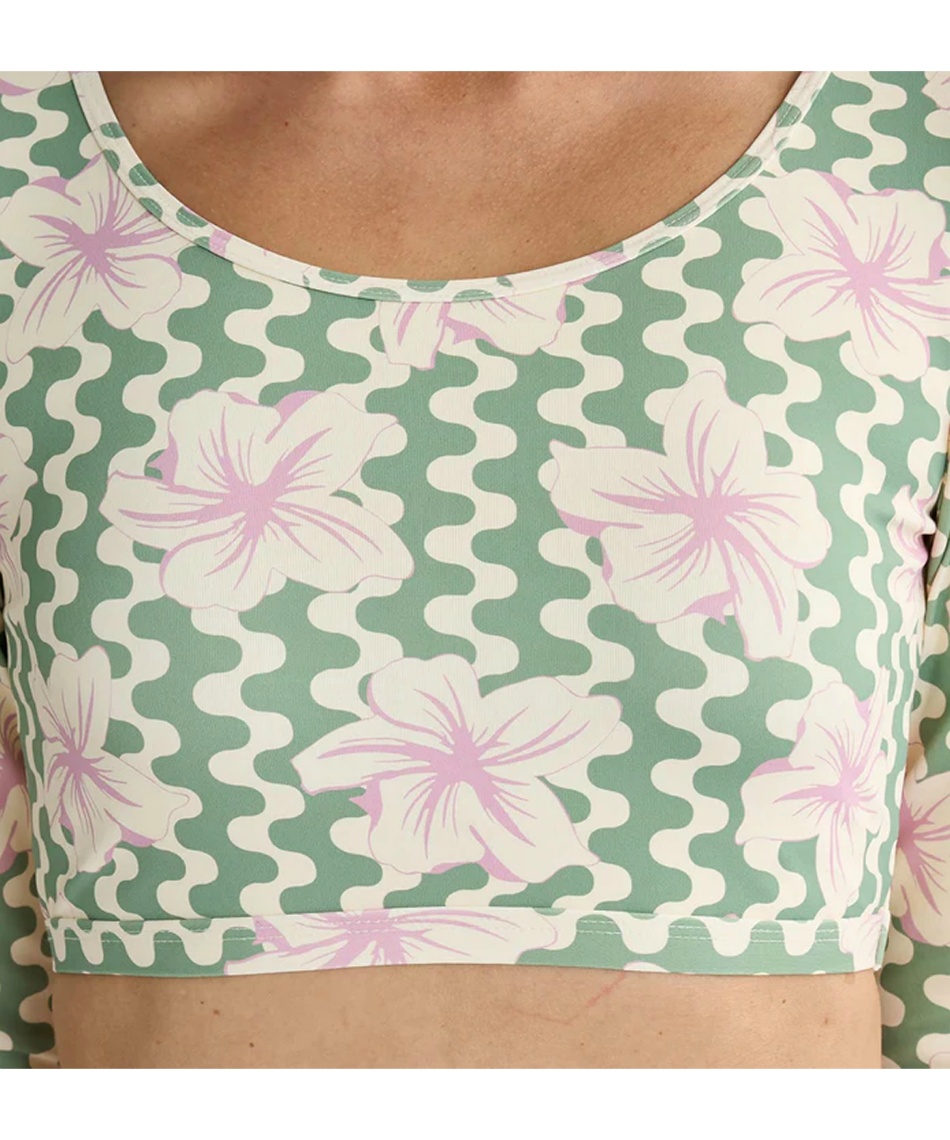 ロキシー(ROXY) 水着 ビキニ PARTY WAVES L/S BIKINI ウィメンズ 長袖