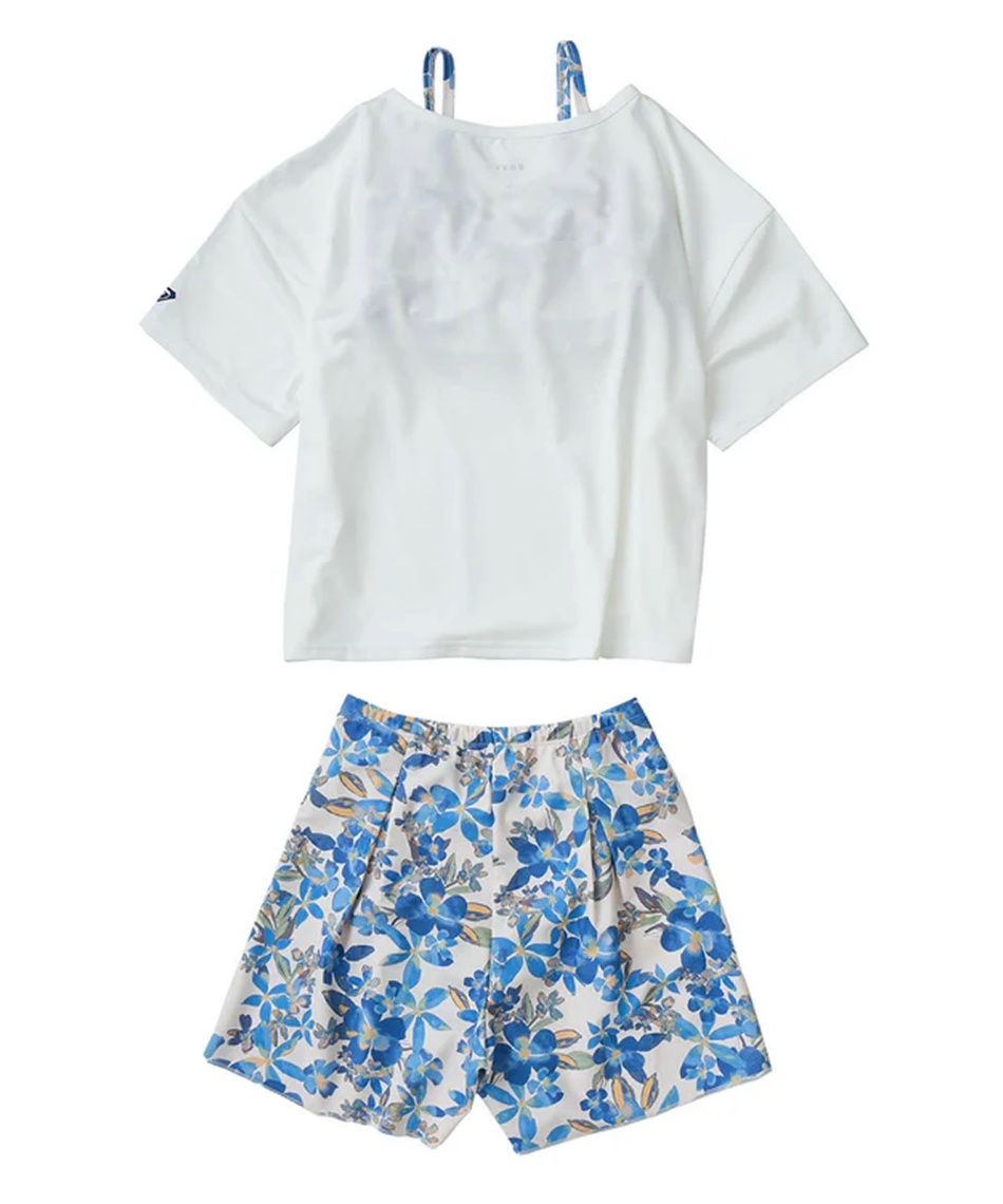 水着 セパレート 女の子 MINI ARTSY FLORAL キッズ ラッシュT