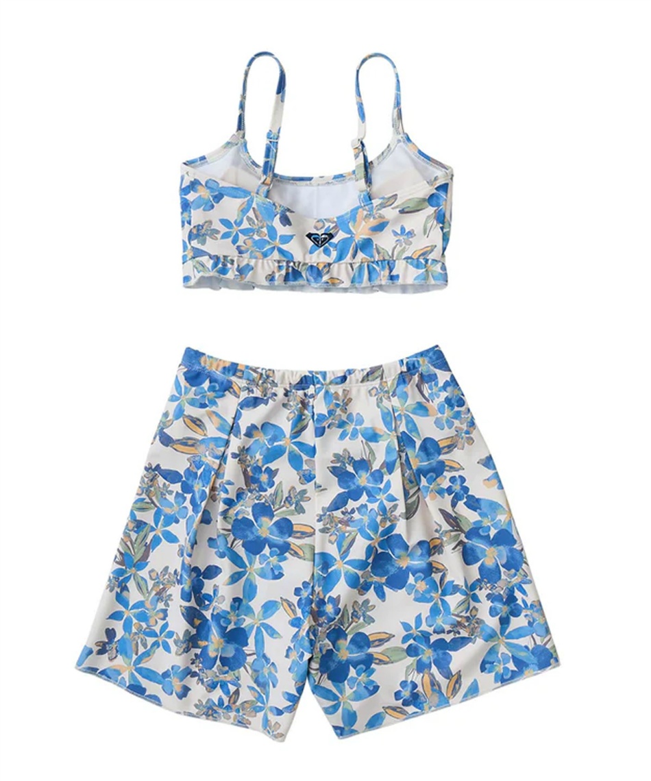 ねこまる　ドロシー水着小8/15 OUTLET】Roxy TO THE MOON ウィメンズ 水着 ビキニセット 花柄