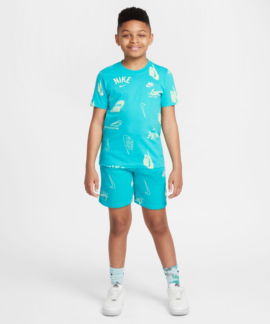 新品未使用品　NIKE 半袖 Tシャツ ナイキ(NIKE) Tシャツ 半袖 J NSW AOP ロゴTシャツ HQ9292-345