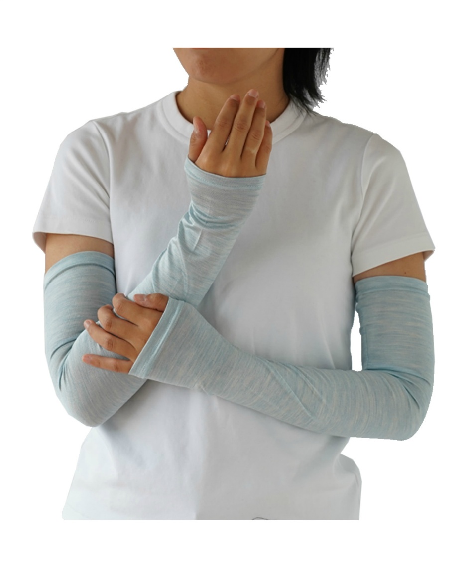 アームカバー 冷感シルクのアームカバーロング丈 SO7134 | スポーツ