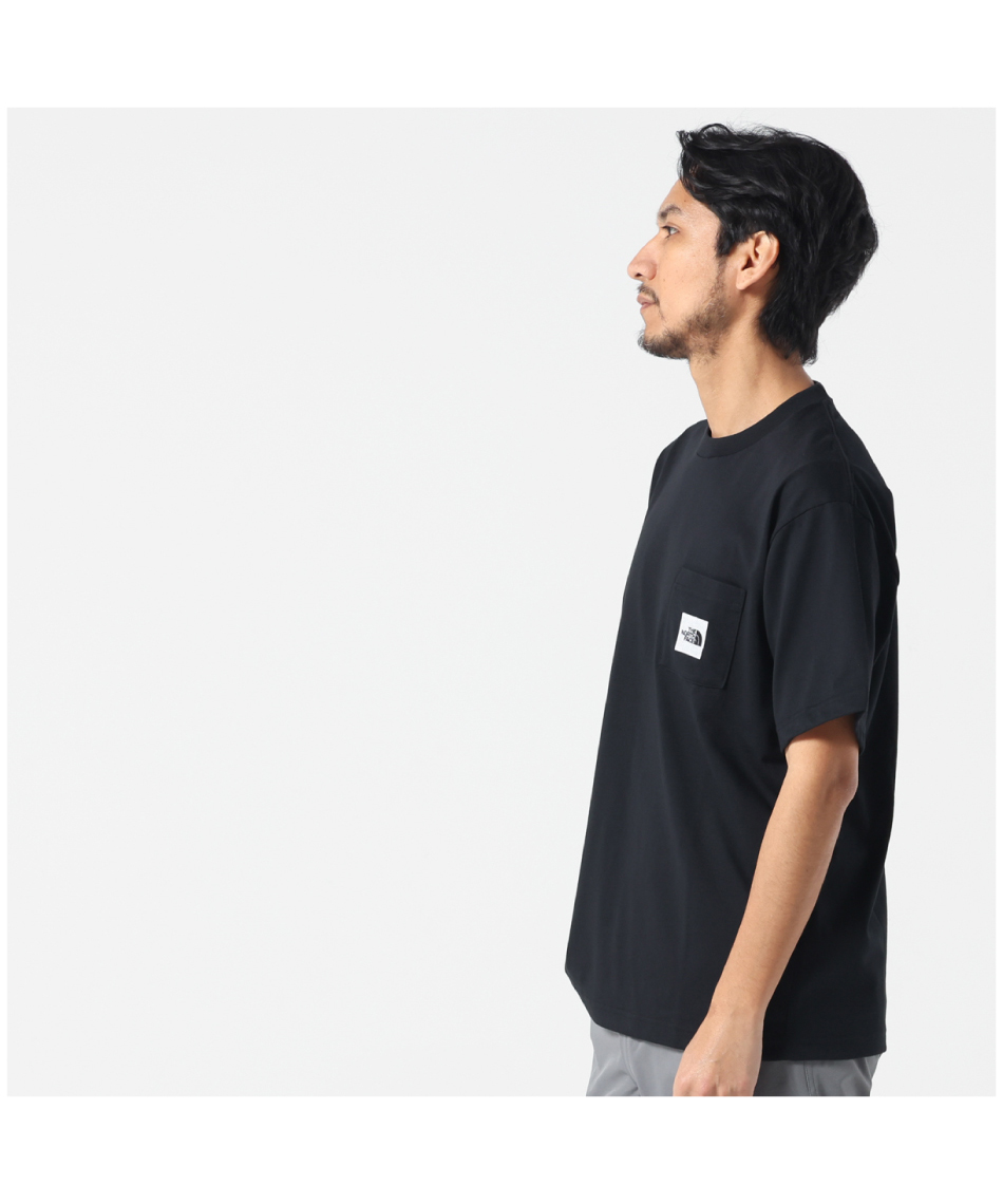 Tシャツ 半袖 ショートスリーブスクエアロゴポケットティー NT82541-K