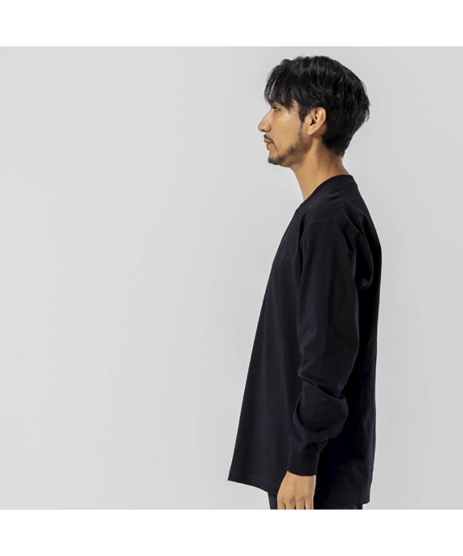 Tシャツ 長袖 ハーフドーム ウィンドウ 長袖 T NT82546-K 【国内正規品