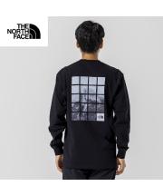 ◼️新品未使用◼️The north face両面ハーフドーム◼️XL◼️USA◼️黒◼️ Tシャツ 長袖 ハーフドーム ウィンドウ 長袖 T NT82546-K 【国内正規品
