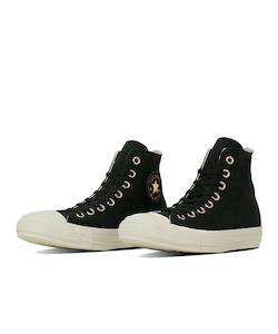 l|Cg75pt yzRo[X(CONVERSE) Xj[J[ ALL STAR GOLDLOGOPATCH HI I[X^[ S[hSpb` HI 31315772 Y fB[X BLACK 23D0