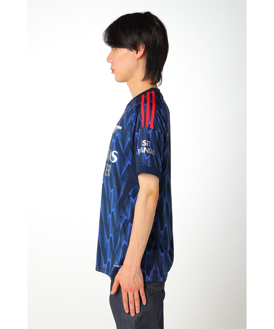 【美品】relumeジャーナルスタンダード シアサッカー　上下　ネイビー　S adidas アーセナル 24/25 ユニフォーム サード 半袖 レプリカ