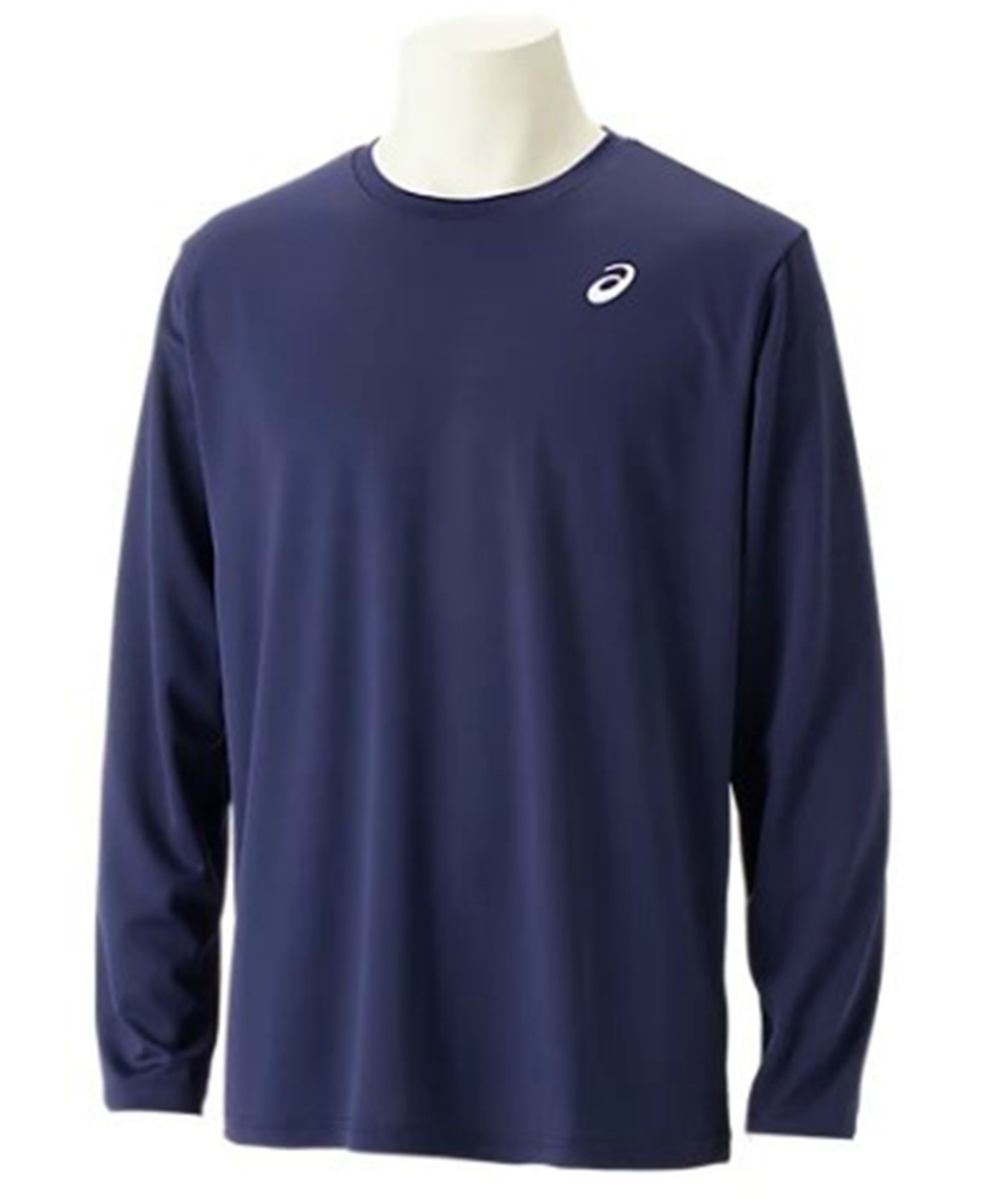 アシックス(asics) スポーツウェア 長袖 ドライワンポイント長袖シャツ アシックス(asics) スポーツウェア 長袖 ドライワンポイント長袖シャツ