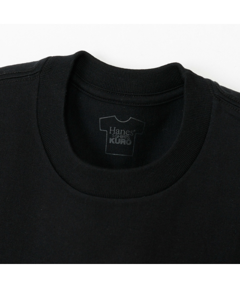 ヘインズ(Hanes) 長袖アンダーウェア KURO クルー LS T HM4-C201