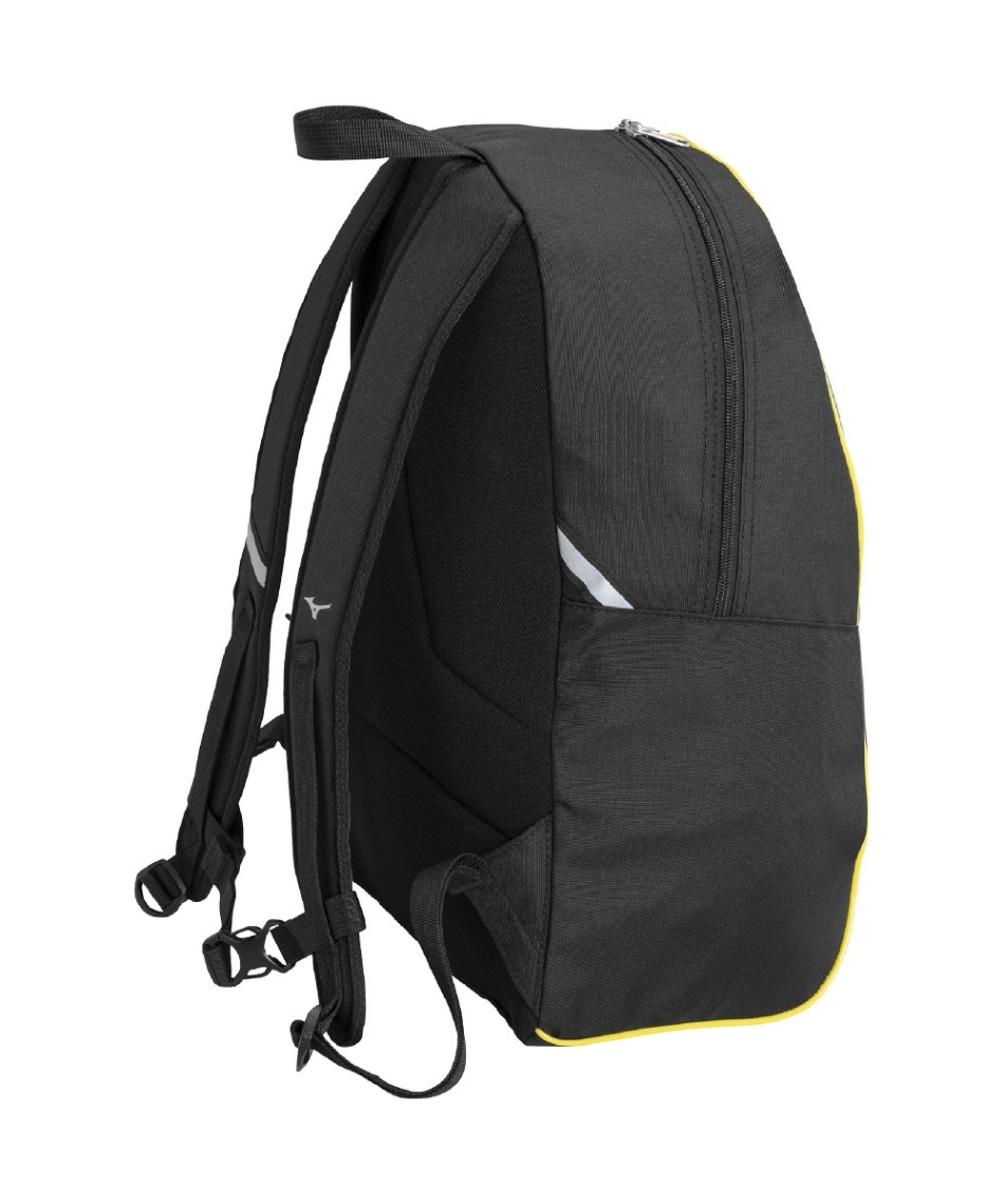 Mizuno TOKYO リュック 黒/黄 チームバックパック PCポケット付き(40L)|33JD3108|バックパック