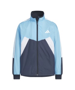 獲得ポイント56pt 11% OFF/SALE 【送料無料】アディダス(adidas) ウインドブレーカー ジャケット ESS ウーブンジャケット N3379-KA1310 ジュニア SAX/NV 120