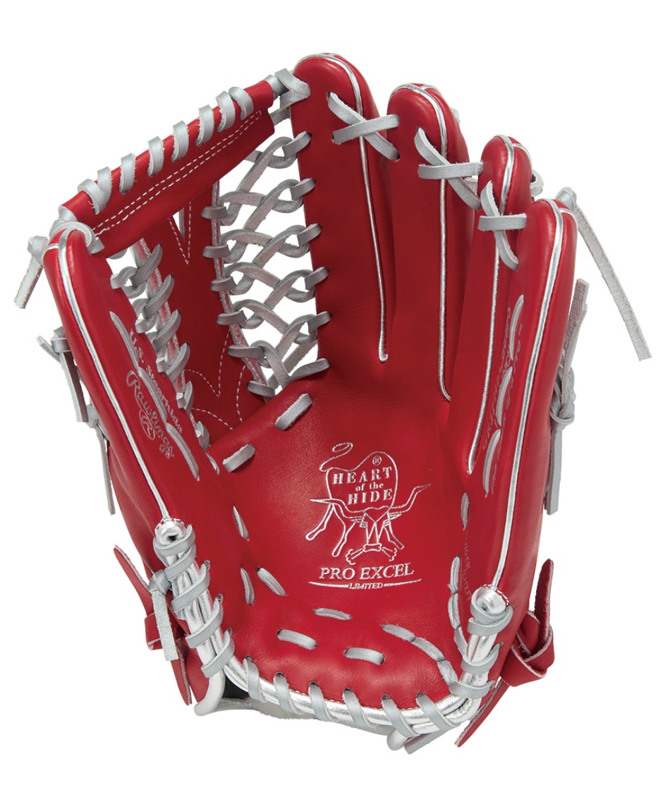 送料無料 Rawlings 外野手 軟式 グローブ ホワイト/ピンク 楽天市場】ローリングス 軟式グローブ（カラーピンク）（スポーツ