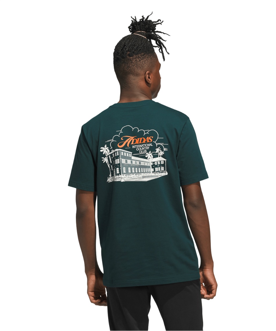 Tシャツ 半袖 M CLUB SCENIC Tシャツ JV8447 JVH77 | スポーツ用品なら