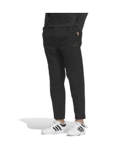 l|Cg160pt yzAfB_X(adidas) EChu[J[ pc Premium Sports Bonded Fleece Woven Ankle Length Open Hem Pants JZ8739 CN431 Y BK L