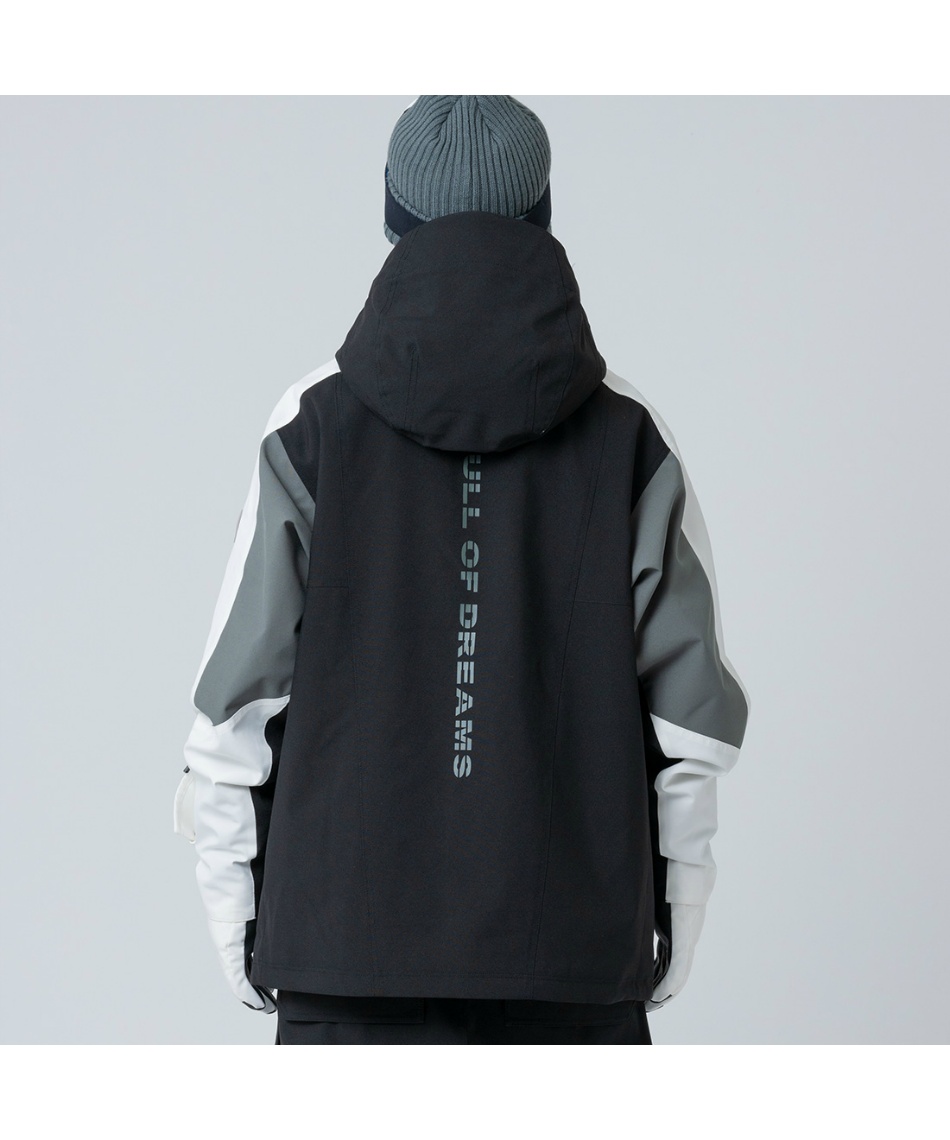 nima スノーボードウェア Sサイズ グレー/ブラック nima スノーボード