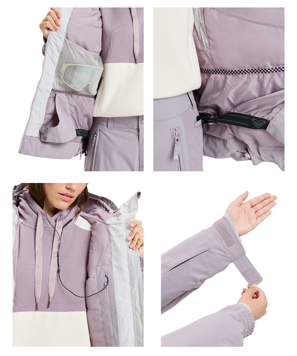 ROXY スノーウェア 3点セット OUTLET】Roxy キッズ スノーウェア (100-120cm向け) SNOWY TALE JK