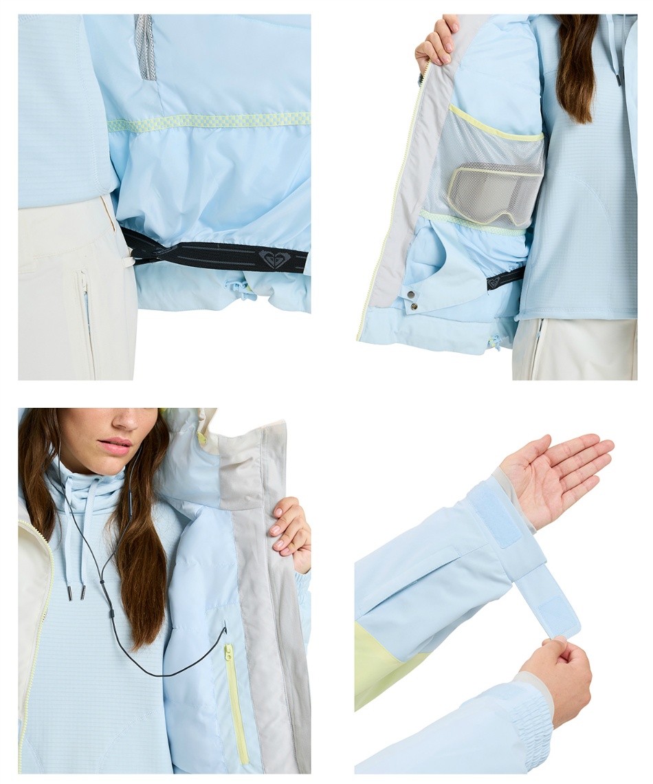 roxy スノーボード　ウェア ロキシー(ROXY) スノーボードウェア ジャケット CROSS CONTOUR JK