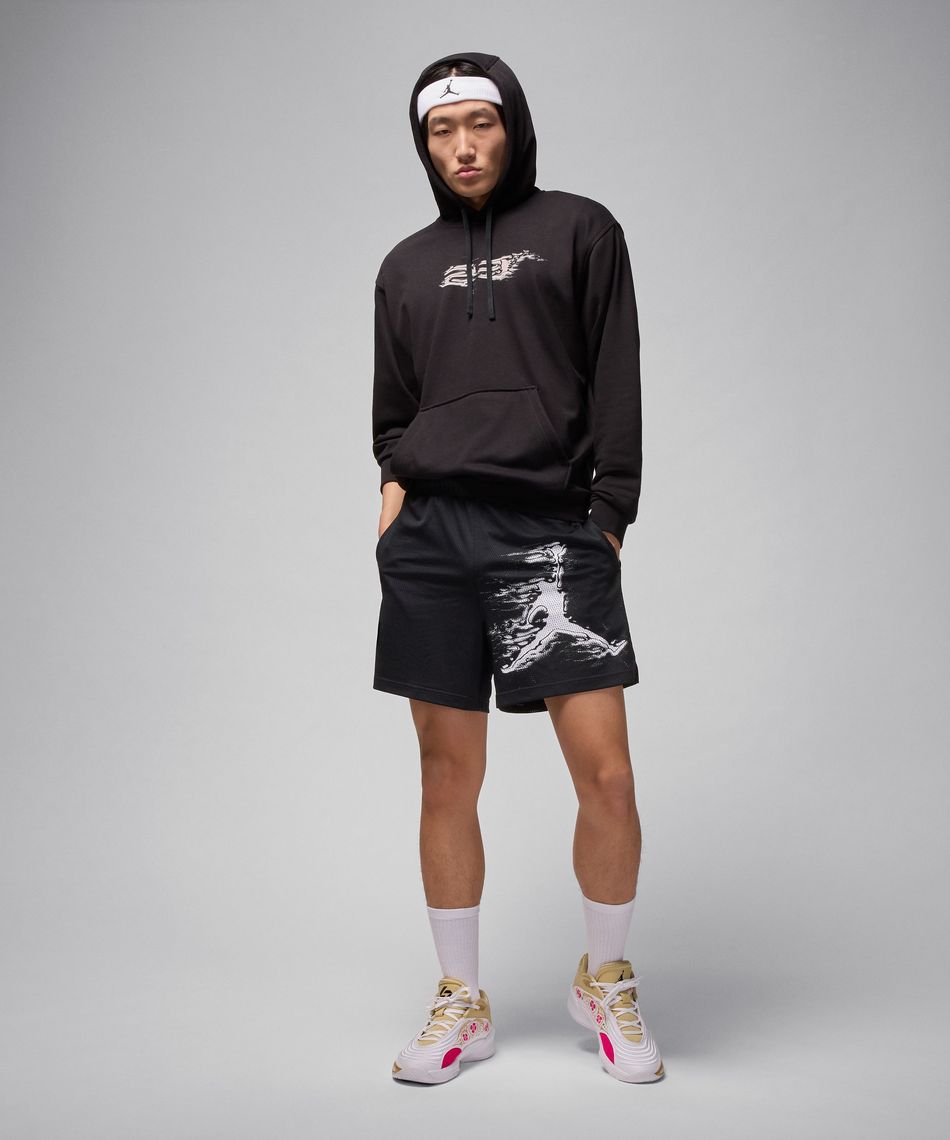 極美品 Jordan ジョーダン バスケットボールパンツ XL ハーフパンツ 黒 Jordan ジョーダン JORDAN バスケットボール ハーフパンツ