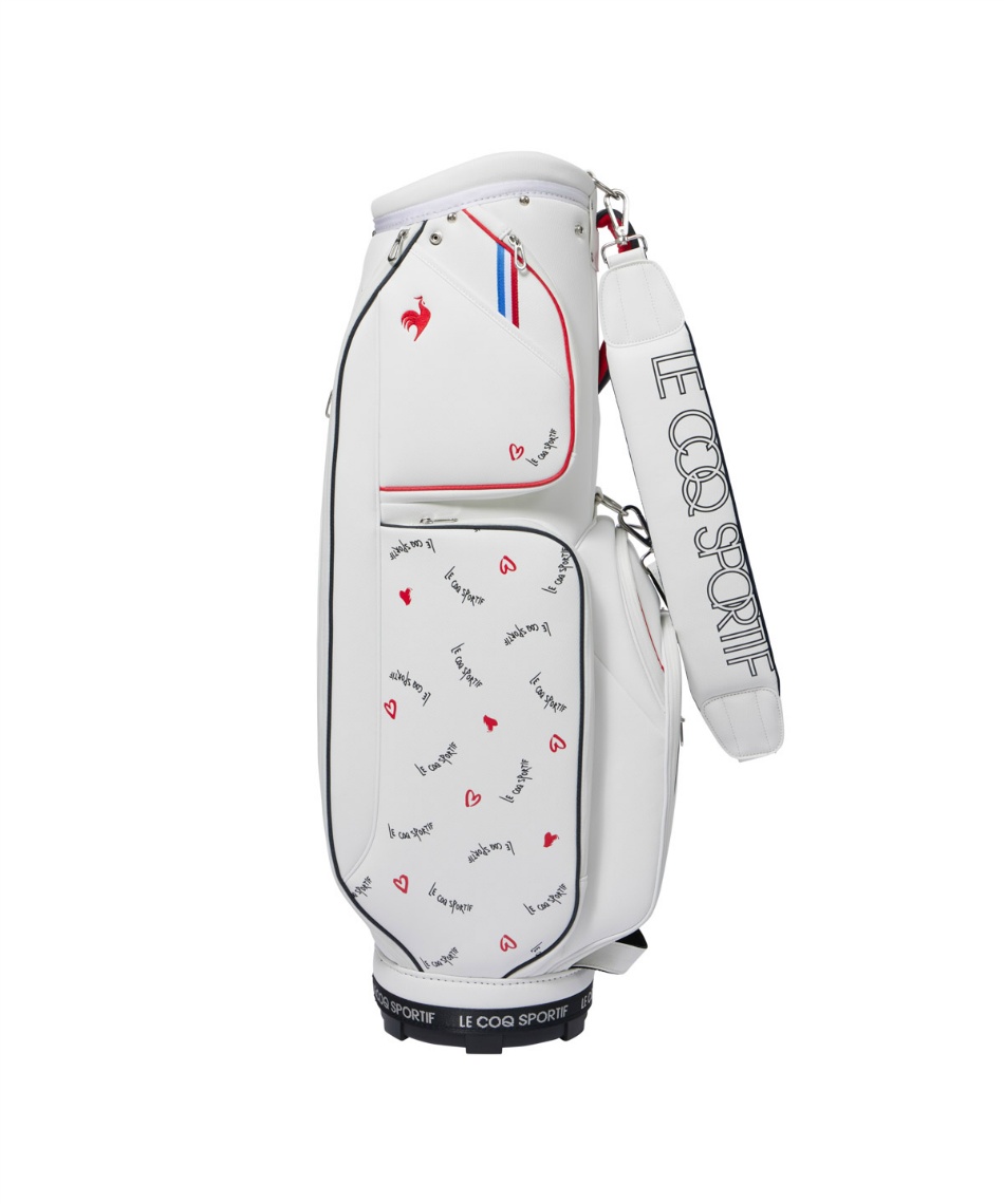 ルコックスポルティフ(le coq sportif) キャディバッグ 飛び柄デザイン