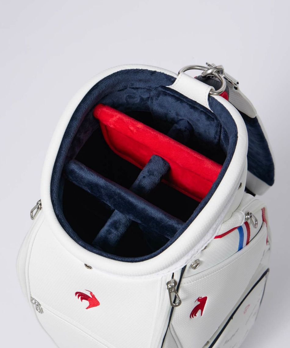 ルコックスポルティフ(le coq sportif) キャディバッグ 飛び柄デザイン