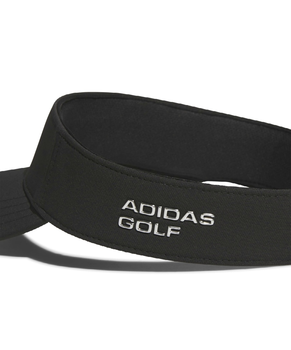アディダス(adidas) ゴルフ サンバイザー 撥水メタルロゴ