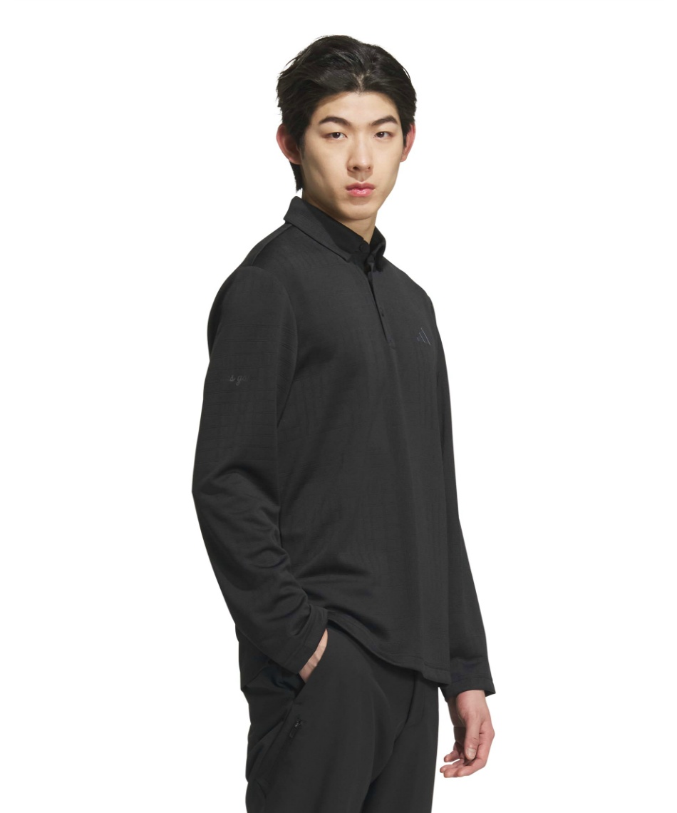 アディダス(adidas) ゴルフウェア ポロシャツ 長袖 シーズナル