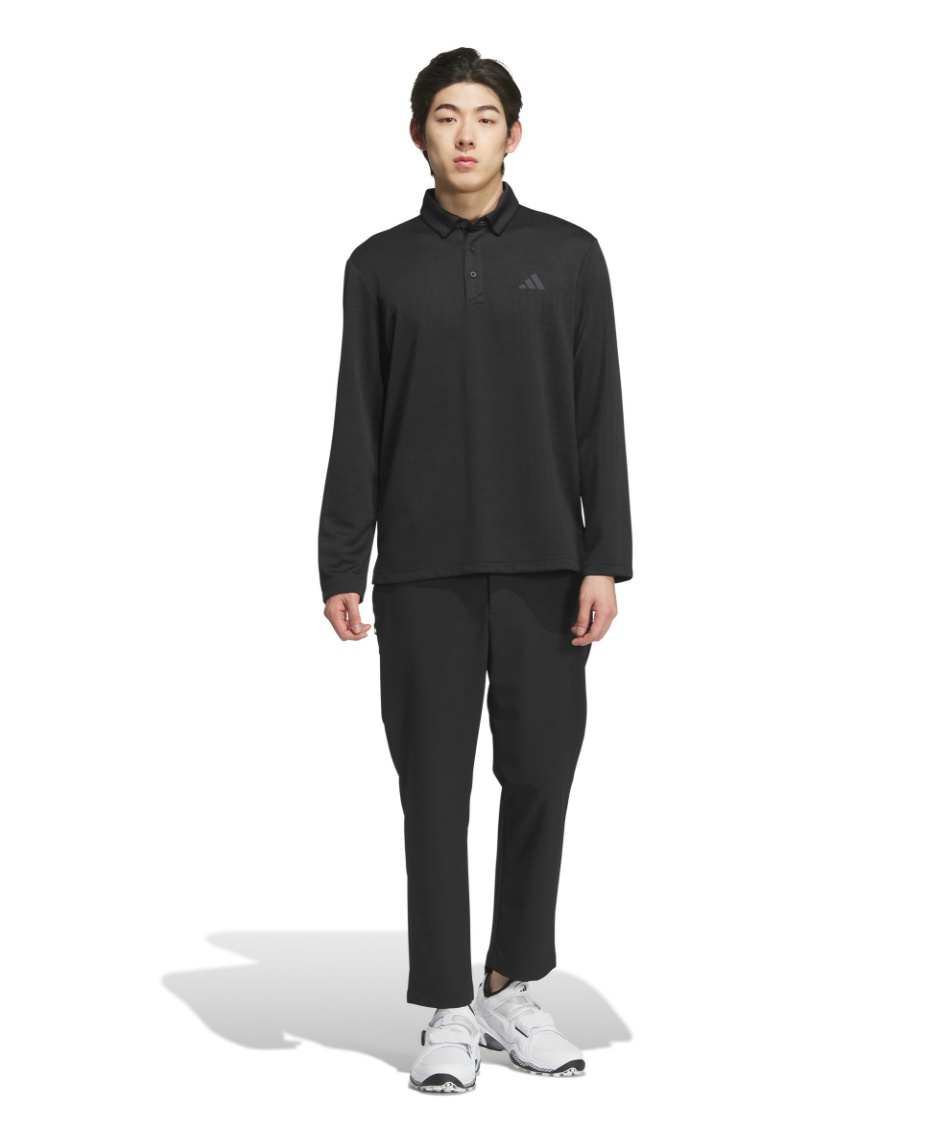 △ アディダス(adidas) ゴルフウェア ポロシャツ 長袖 シーズナル